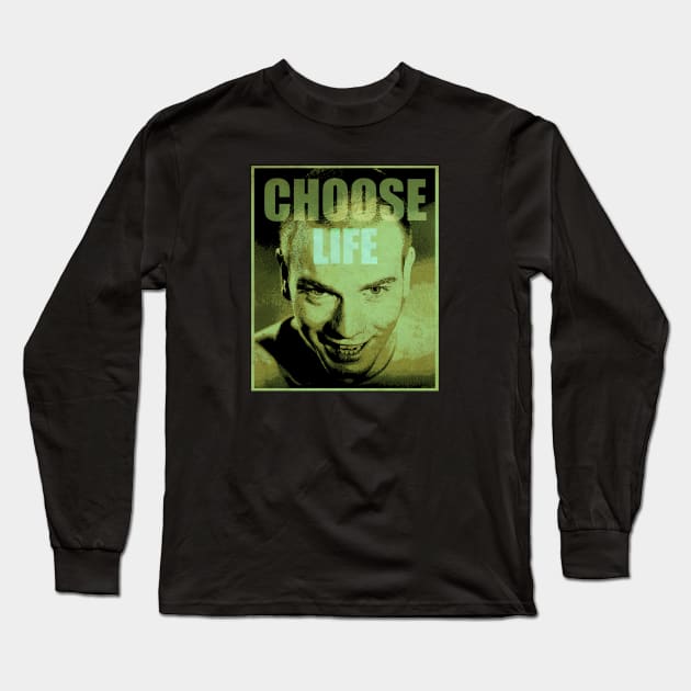 Choose Life Film Long Sleeve T-Shirt by CTShirts